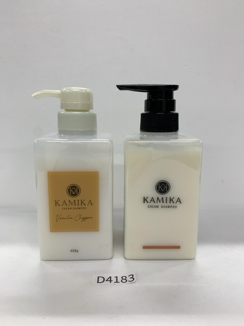 KAMIKA（カミカ） カミカ オールインワンクリームシャンプー VC バニラ・シプレの香り 400g ／ カミカ オールインワンクリームシャンプー TF ティーフローラルの香り 400g